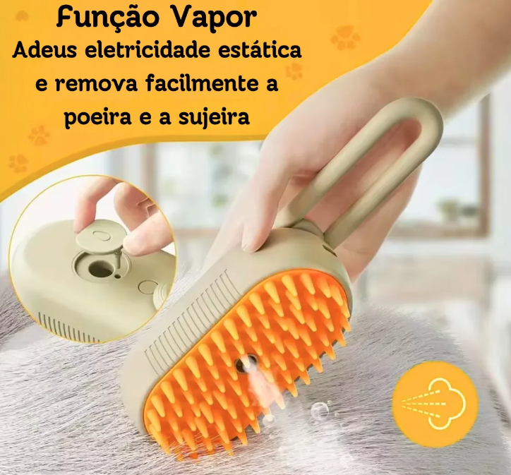 Ícone de escova a vapor para pets